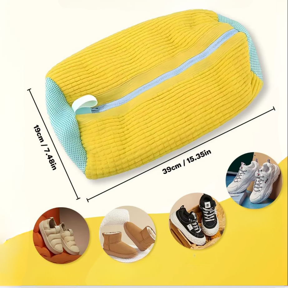 WashGuard™ | Bolsa Protectora para Lavar Zapatillas